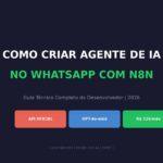 como criar agente de IA no WhatsApp com n8n guia completo 2026